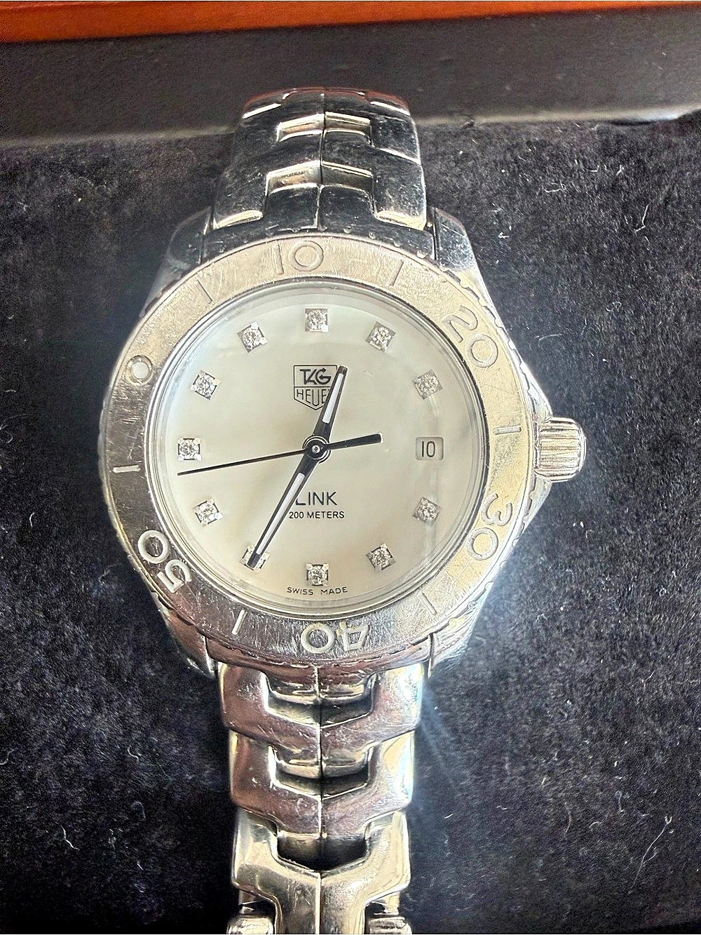 TAG Heuer Link Silver Watch